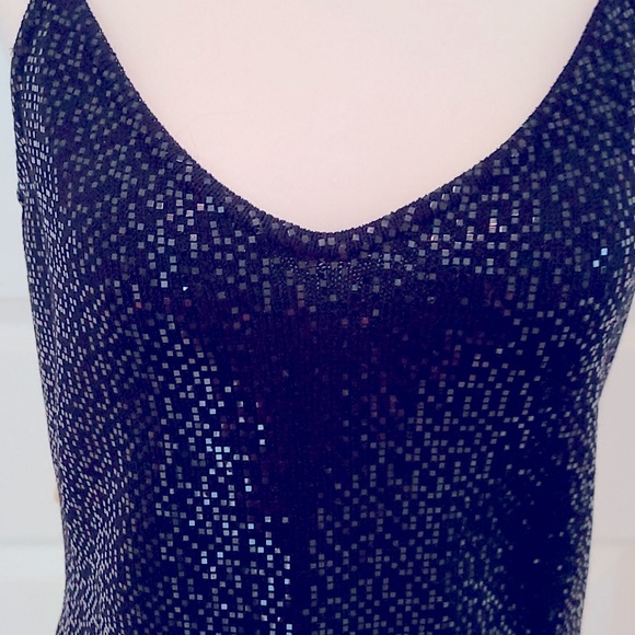St. John Evening -Black Sequin Camisole - Picture 2 of 4